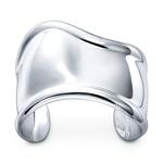 Браслет Tiffany & Co. Elsa Peretti Small Bone, серебро - фото