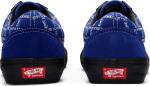 Кеды Vans Supreme x Old Skool Pro Logo Pattern - Royal, синий - фото 6