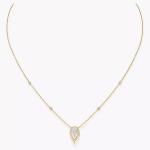 Колье Messika Fiery 0.25CT, желтое золото/бриллианты - фото