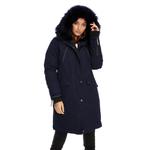 Парка Alpine North Vegan Down Long, темно-синий - фото