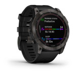 Умные часы Garmin Fenix 7X Sapphire Solar, темно-серый - фото 3