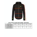 Черная толстовка с капюшоном Fridolin BODYCROSS, черный - фото 6