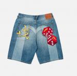 Шорты Palace x Evisu Long Denim, голубой - фото 2