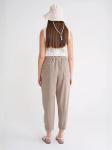 MixRay Брюки-багги в цвете Camel - фото 5