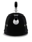Чайник со свистком Smeg, черный - фото 3