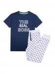 Threadboys Пижама в цвете Navy - фото