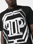Футболка с логотипом Philipp Plein, черный - фото 5