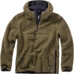 Пуловер Brandit Teddyfleece Worker Pullover, оливковый - фото