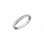 Кольцо Chopard Ice Cube - Кольцо, белое золото, бриллианты в оправе - фото
