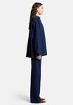 Блуза 7 for all mankind PLEATED , Dark Blue/Dark-Blue Denim - фото 4