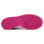 Кроссовки Nike Dunk Low GS Active Fuchsia, белый/розовый - фото 7