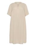 Платье KAFFE CURVE Mille, бежевый - фото
