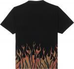 Футболка Palm Angels Tiger Flames Tee 'Black/Orange', черный - фото 3