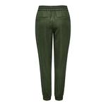 Брюки Only Kelda Emery Pull-Up Mid Waist, зеленый - фото 4