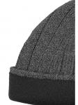 Шапка Faera Strick Beanie mit elastischem Strick und Fleece-Innenfutter, антрацит - фото 2