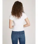 Футболка Slim fit Tommy Jeans, белый - фото 2