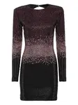 Платье мини со стразами Philipp Plein, черный - фото