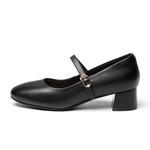 Туфли Мэри Джейн женские Aokang, черный - фото