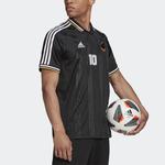 Футбольная майка мужская черная Adidas, черный - фото 5
