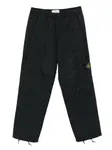 Брюки с карманами на молнии Stone Island, черный - фото