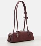 Le Teckel Small кожаная сумка через плечо Alaïa, Rouge Grenat - фото 4