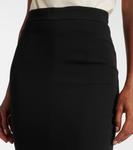 Юбка макси из крепа Patou, черный - фото 4