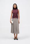 Юбка 2nd Day MATILDA CHECKED, Taupe/Gray/Taupe - фото 2