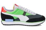 Кроссовки Puma Future Rider "Play On" Dark Shadow Fluo Green - фото 2