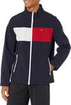 Мужская куртка Tommy Hilfiger Active Soft Shell, Night Sky/Two Tone Flag - фото