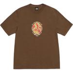 Футболка Venus Oval Pigment Dyed Stussy, черный - фото 5