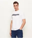 Футболка ERNST regular fit Blauer, белый - фото