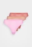 Трусы Chantelle THONG 3 PACK, Pink/Beige/Red/Multi-Coloured - фото 7
