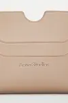 Кожаный держатель для карт Acne Studios, Taupe beige - фото 5