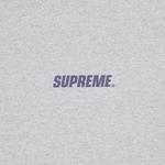 Толстовка Supreme Crown Hooded 'Heather Grey', серый - фото 3