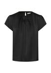 Блуза Kaffe Blouse, Black Deep/Mottled Black - фото 5