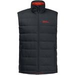 Weste ather down vest m Jack Wolfskin, цвет phantom - фото
