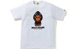 Футболка Bape Milo Shark A BATHING APE, серо-черная - фото 10