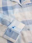 Пижамная рубашка Nina Check White Stuff, Light Blue - фото 6