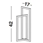 Настольная лампа Nova Luce, черный - фото