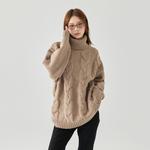 Унисес свитер GOLFCROSS, хаки - фото 4