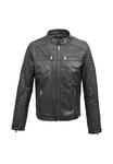 Куртка Le Temps Des Cerises Leather jacket, Black - фото