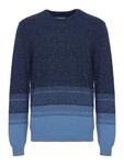 Свитер BLEND, темно-синий/светло-синий - фото