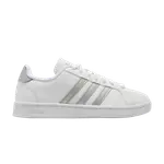 Кроссовки adidas Grand Court 'White Silver Metallic', белый - фото