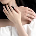 PARAS KORS Пара серебряных колец S925 Unisex - фото 6