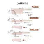 Carote Керамический набор кухонных ножей, 5 предметов - фото 6