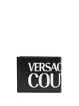 Кошелек с логотипом Versace Jeans Couture, черный - фото 2