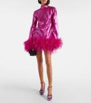 Сандалии на платформе Sundance Plateau 140 Aquazzura, Multi Prune - фото 3