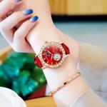 KANGOL Часы Women's Watch, Red Strap Gold Case Red Dial Goddess Edition - фото 5