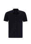 Рубашка поло с короткими рукавами Hajo, черный - фото