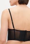 Бюстгальтер балконет NIGHTFALL CORSET  Ann Summers, черный - фото 6